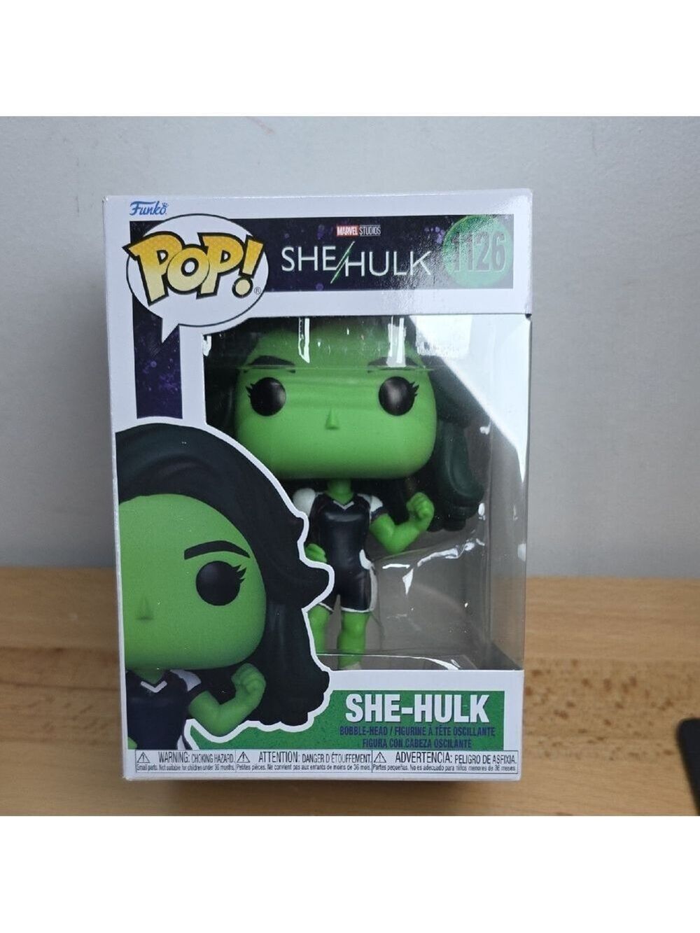 Funko She-Hulk Pop Vinyl Figure - Green and Black 1126